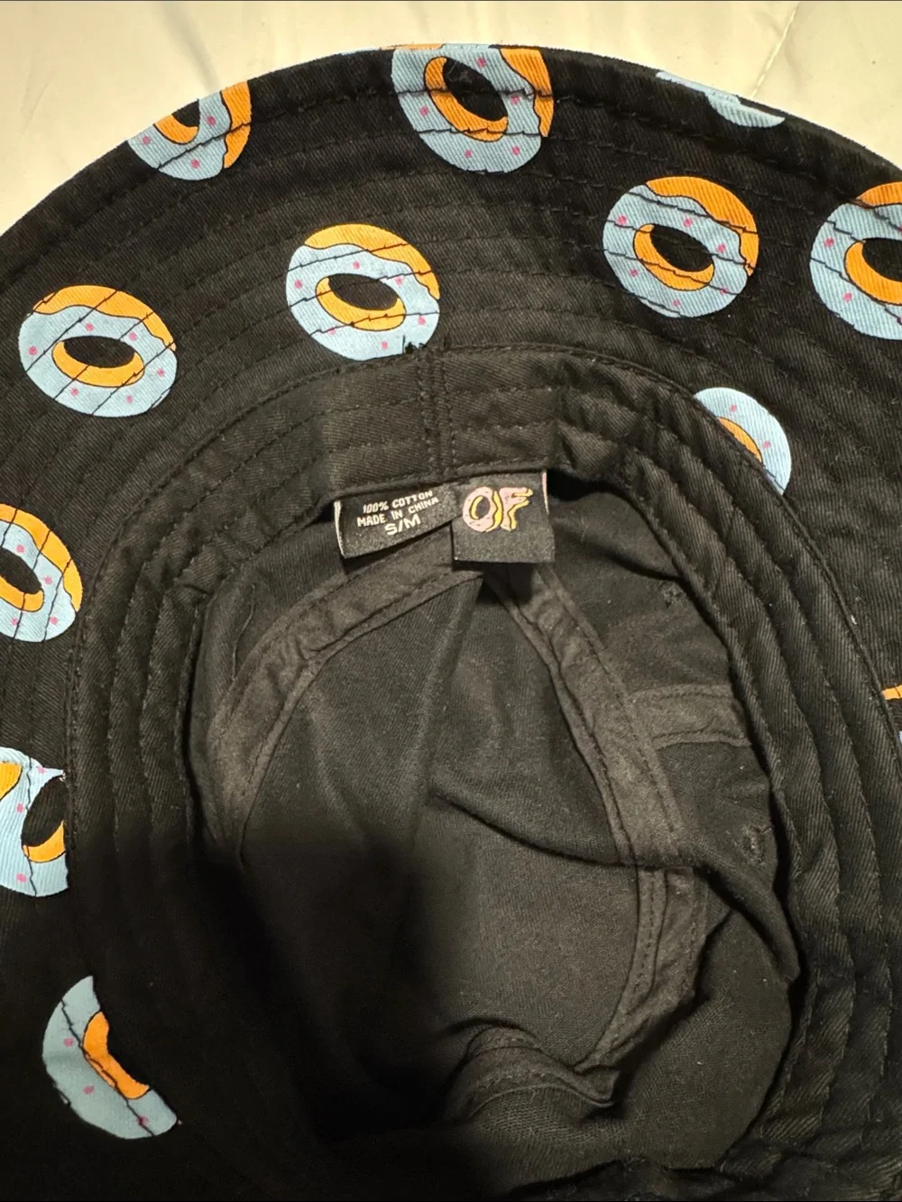 OFWGKTA Blue Donut Bucket Hat